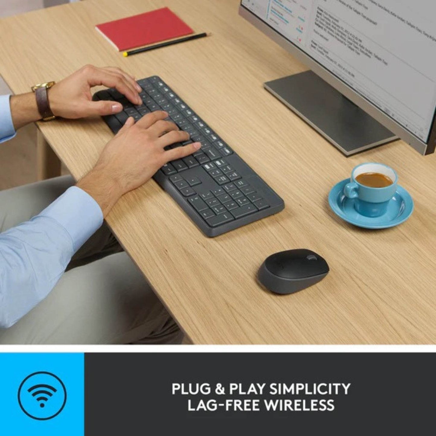 Logitech Wireless MK-235 Combo Genuine - My Store