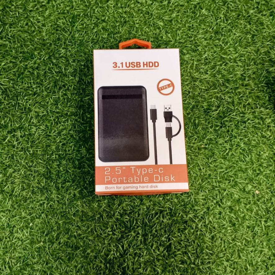 3.1 USB 2.5″ Portable HDD (Type‑C) - My Store
