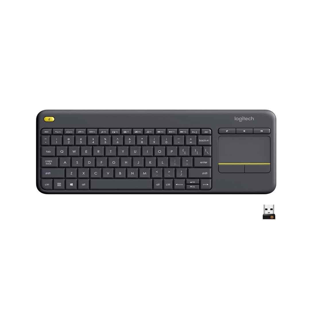 Logitech K400 Plus Wireless Touch TV Keyboard Refurb - My Store