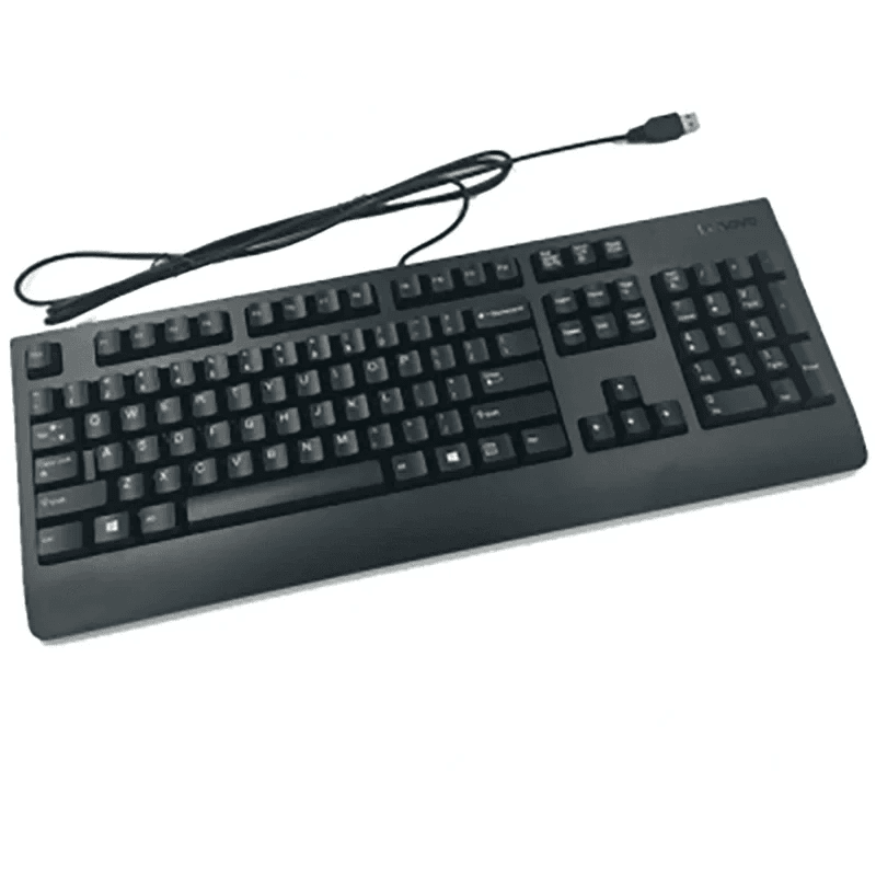 Lenovo Black USB Keyboard Refurb - My Store