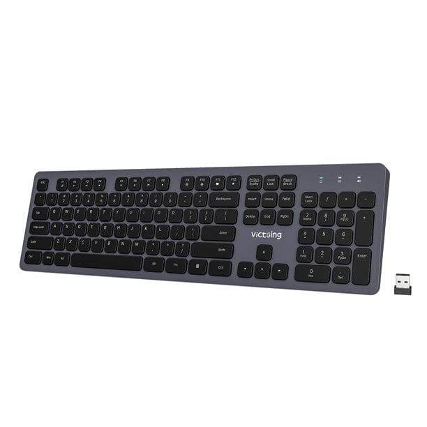 VicTsing PC289 Rechargeable Wireless Keyboard - Gadget Galaxy