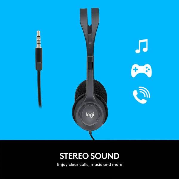 Logitech H111 Stereo Headset (New) - My Store