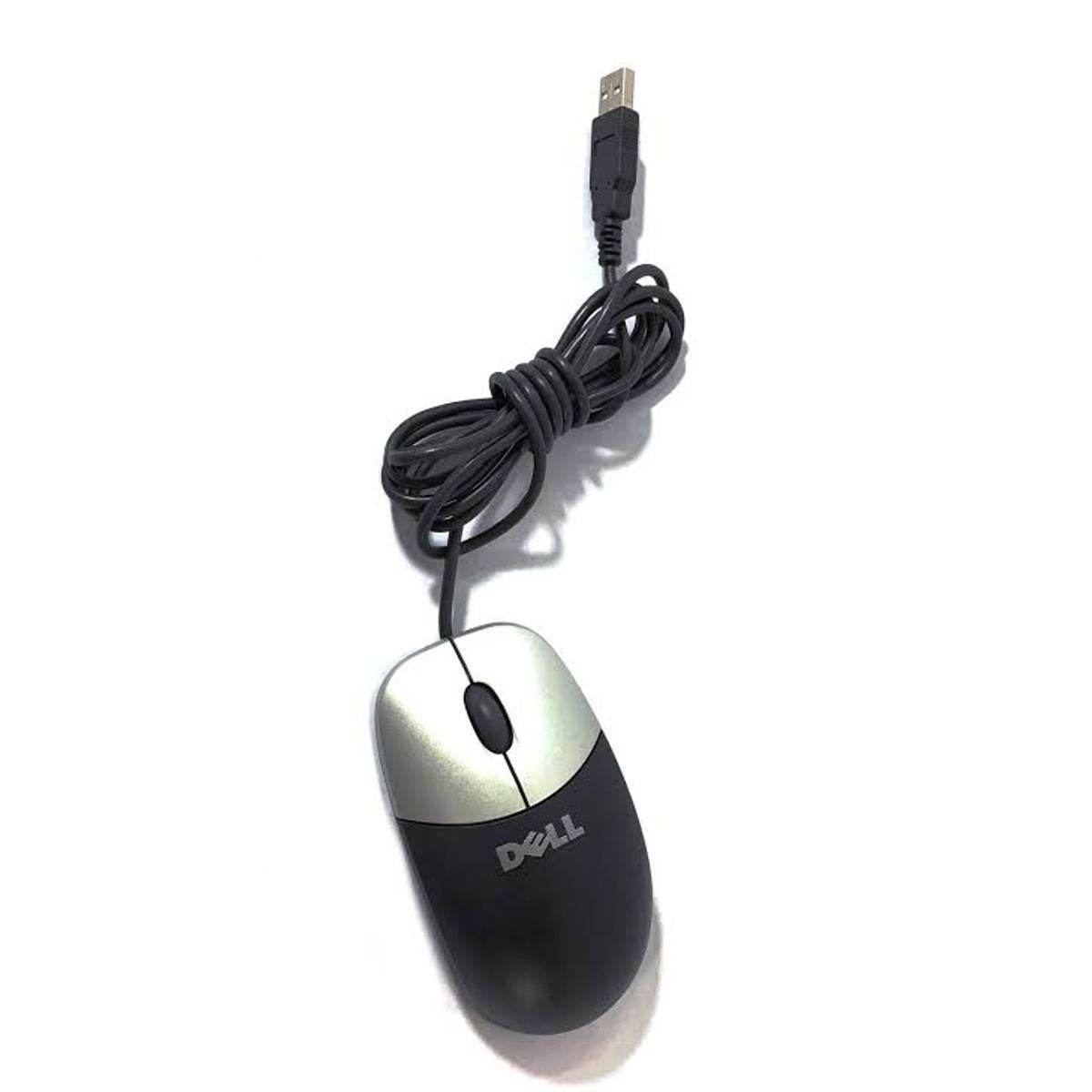 Dell M-UVDEL1 3-Button USB Optical Wired Scroll-Wheel Mouse - My Store