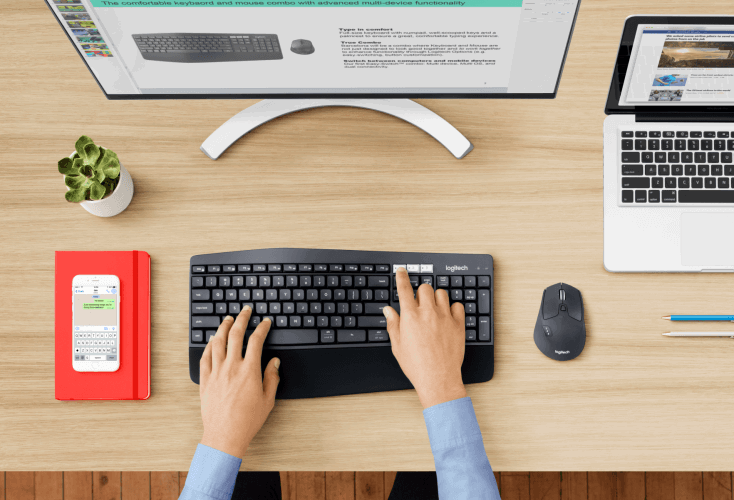 Logitech MK850 Performance Wireless Keyboard and Mouse Combo Genuine - My Store