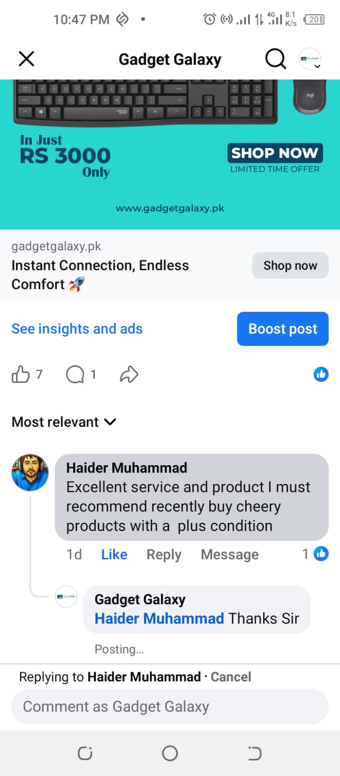 WhatsApp Review Screenshot