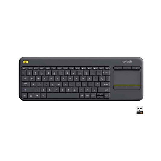 Logitech K400 Plus Wireless Touch TV Keyboard Refurb - Gadget Galaxy