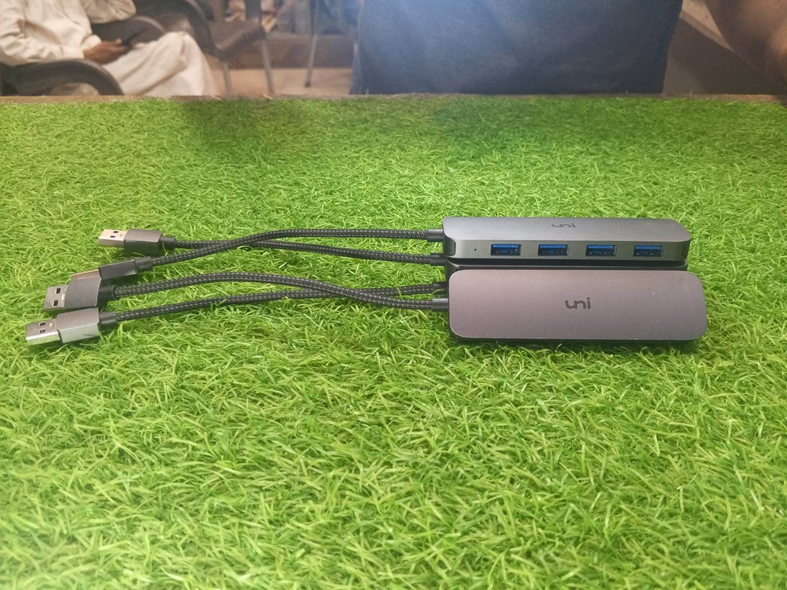 USB Hub, uni Aluminum 4-Port USB Splitter for Laptop, Slim USB 3.0 Hub - My Store