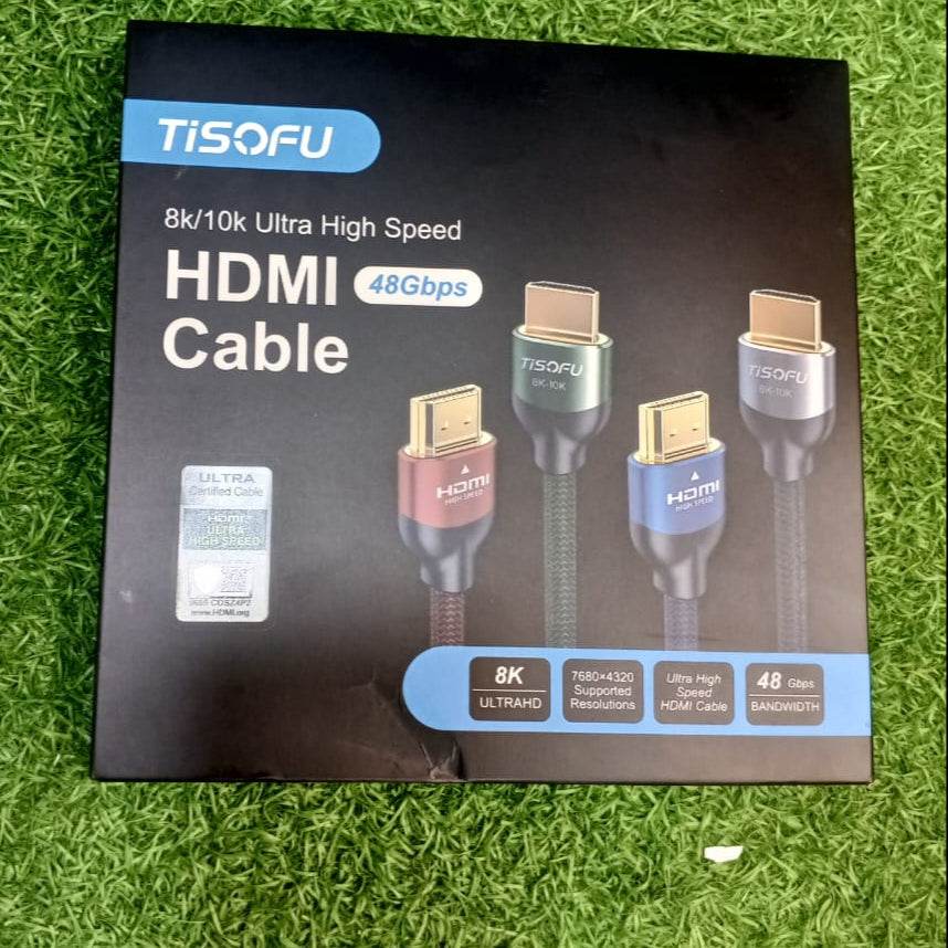 TISOFU HDMI Cable – 8K/10K Ultra High Speed (48Gbps) - My Store