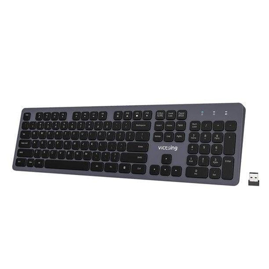 VicTsing PC289 Rechargeable Wireless Keyboard - Gadget Galaxy