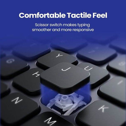 VicTsing PC289 Rechargeable Wireless Keyboard - Gadget Galaxy
