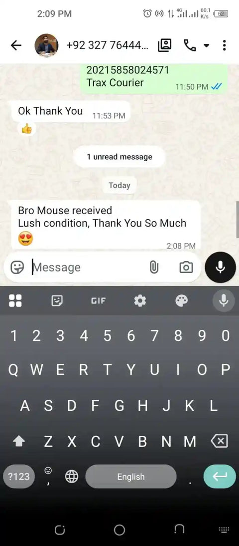 WhatsApp Review Screenshot